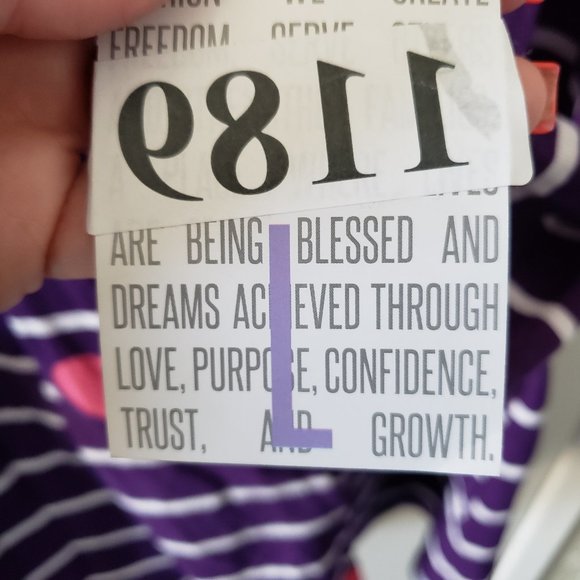 Dark Purple Caroline Cardigan - Picture 4 of 5